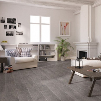 Ламинат Quick-step Vogue UVG 1393 Дуб рустикальный серый  (9,5мм/32кл/1,507м2) 1380*156, м2