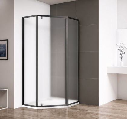 ECO-O-P-1-90-C-NERO Душевой уголок
