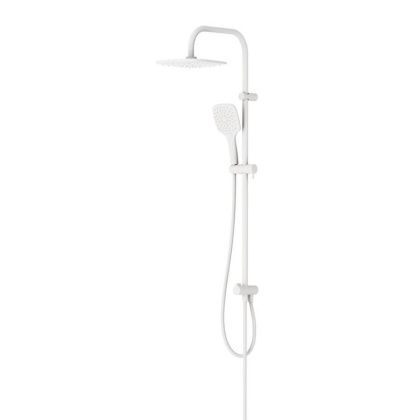 931000200 Eclipse, душ. система: верхний душ 220мм, ручн.душ 3 ф-ии 120 мм, штанга 1010 мм, Белый 931000200 Eclipse, душ. система: верхний душ 220мм, ручн.душ 3 ф-ии 120 мм, штанга 1010 мм, Белый
