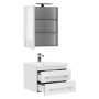 Комплект мебели для ванной Aquanet Верона 58 белый (подвесной 2 ящика)