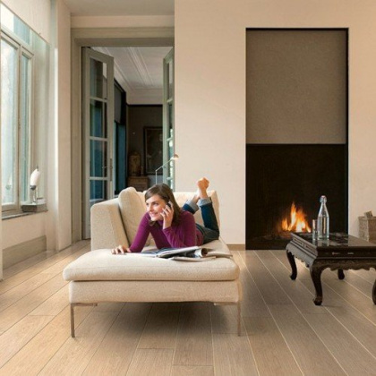 Ламинат Quick-step Largo 1283 Доска белого дуба лак (9,5мм/32кл/2,522м2) 2050*205, м2