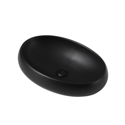 Раковина накладная ABBER Bequem AC2102MB черная матовая Раковина накладная ABBER Bequem AC2102MB черная матовая