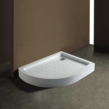 Поддон для душа акриловый VST-2AJ-1290R, 1200*900*135, сифон Ф90 с гидрозатвором