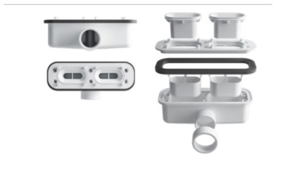 Сифон Vsph-D611 с гидрозатовром