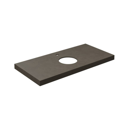 Столешница из керамогранита Про Чементо 100x48, коричневая матовая, CN100.DD507020R