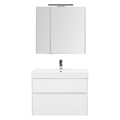 Мебель для ванной Aquanet Бруклин 85 белый