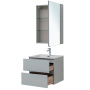 Мебель для ванной Aquanet Алвита New 60 2 ящика, серый