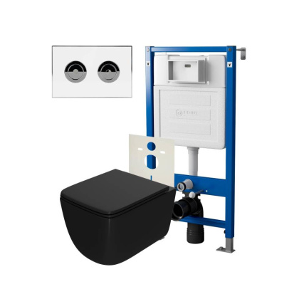 Сет: Система инсталляции пневматическая Point Элемент П для подвесного унитаза PN45121 + Клавиша смыва для пневматической инсталляции Point Венера, установка в стену, белый/хром, PN44071WC + Унитаз подвесной Point Меркурий безободковый сид.дюропласт микро Сет: Система инсталляции пневматическая Point Элемент П для подвесного унитаза PN45121 + Клавиша смыва для пневматической инсталляции Point Венера, установка в стену, белый/хром, PN44071WC + Унитаз подвесной Point Меркурий безободковый сид.дюропласт микро