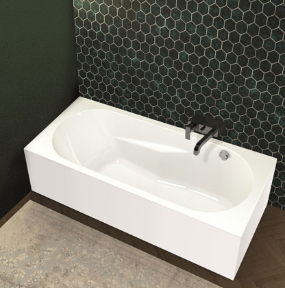 Акриловая ванна Riho Lazy 170x75 см L Plug&Play Акриловая ванна Riho Lazy 170x75 см L Plug&Play