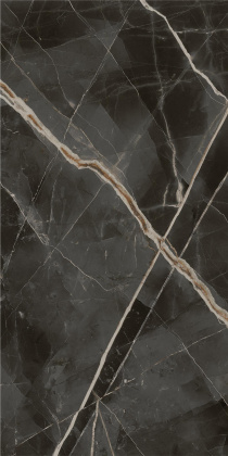 Керамогранит 610010002844 Стелларис Абсолют Блэк (160см*80см*9мм) (2шт/2,56м2) Натуральный, м2