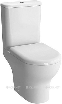 Унитаз-компакт Vitra Zentrum безободкоковый, сиденье м/лифт