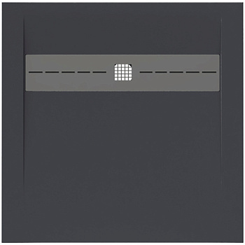 Душевой поддон Allen Brau Infinity 90x90 8.21001-AM антрацит