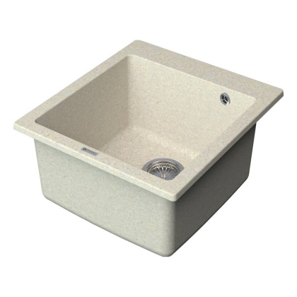 Мойка кухонная Point Моко 47 PN3006BG, светло-бежевый Мойка кухонная Point Моко 47 PN3006BG, светло-бежевый