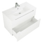 Тумба с раковиной подвесная BelBagno ETNA-H60 90 Bianco Lucido, раковина белая Тумба с раковиной подвесная BelBagno ETNA-H60 90 Bianco Lucido, раковина белая
