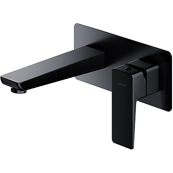 Смеситель для умывальника скрытого монтажа OMNIRES PARMA PM7415BL (черный BLM) Смеситель для умывальника скрытого монтажа OMNIRES PARMA PM7415BL (черный BLM)