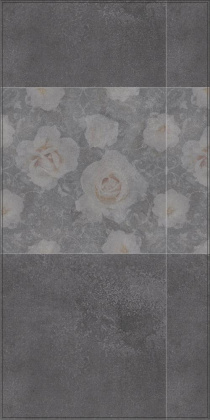 Керамогранит Турнель декорированный обрезной 80x80x0,9