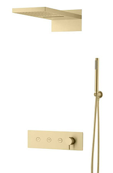 Встроенная душевая система FUSION, трехпозиционная GOLD