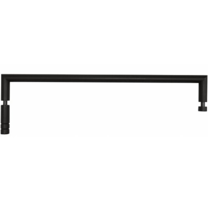 Держатель для полотенец Bemeta Dark 104204320, для стеклянной двери 600 мм