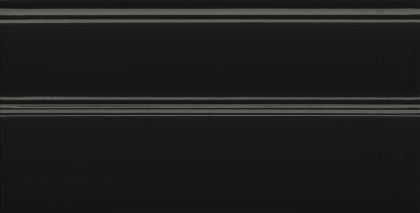 Плинтус FMA010R Даниэли черный обрезной 30*15*7 (уп/8 шт), шт