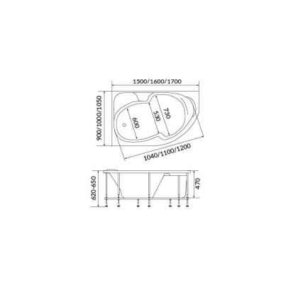 Панель FINA 150х90 R/L FLAT Панель FINA 150х90 R/L FLAT