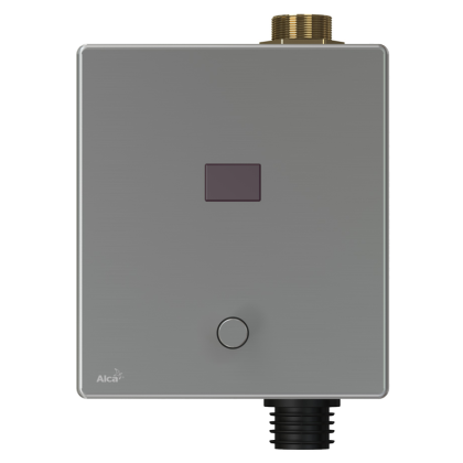 Устройство автоматического смыва для унитаза с возможностью мануального смыва, металл, 6 B (подключение к аккумулятору)