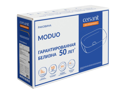 Раковина Cersanit Moduo Leaf 55 63571 Раковина Cersanit Moduo Leaf 55 63571