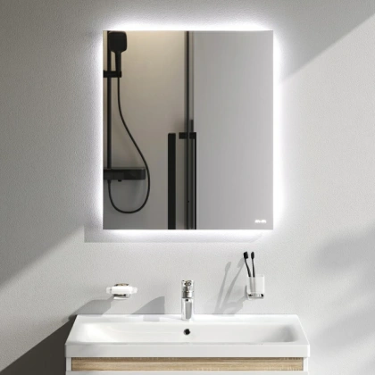 Зеркало с подсветкой  в ванную прямоугольное AM.PM X-Joy M85MOX10601S сенсорное, 70х60х3,5 см