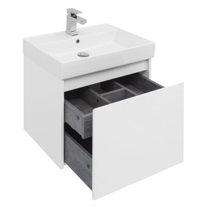 Мебель для ванной Aquanet Nova Lite 60 белый (1 ящик)
