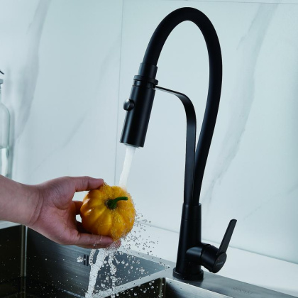 Смеситель для кухни с гибким изливом Shevanik S943 S943H-3