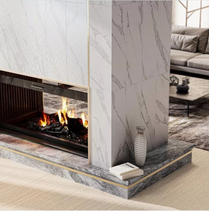 Плитка настенная 13124R Алентежу Белый (89,5см*30см*11мм) (5шт/1,34м2) матовая, м2