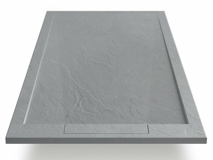 Поддон для душа из искусственного камня VST-4SRL8010G,1000*800*25, серый