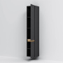 Шкаф-колонна подвесной правый X-Joy, 166х30х32 см, черный, M85ACHR0306BM