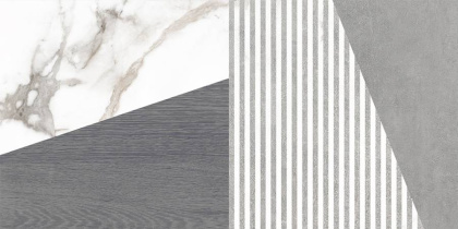 Плитка настенная 34078 Savage серый узор 25*50 (12шт/1,5м2), м2