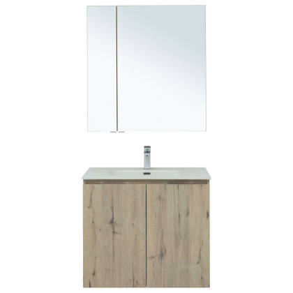 Мебель для ванной Aquanet Алвита New 80 2 дверцы, дуб веллингтон белый