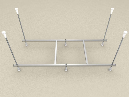 Сборный каркас к ванне Мия 120см (шпильки) Сборный каркас к ванне Мия 120см (шпильки)