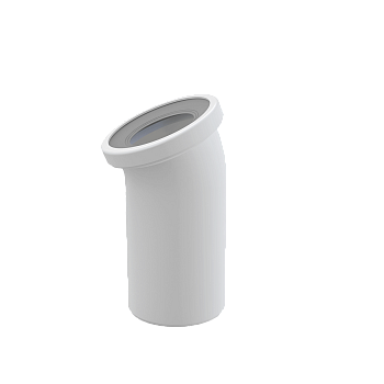 Колено для унитаза 22°