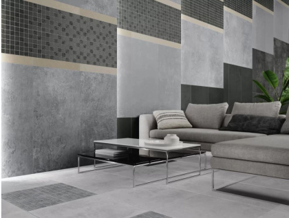 Декор Про Фьюче серый темный мозаичный 30x30x0,9