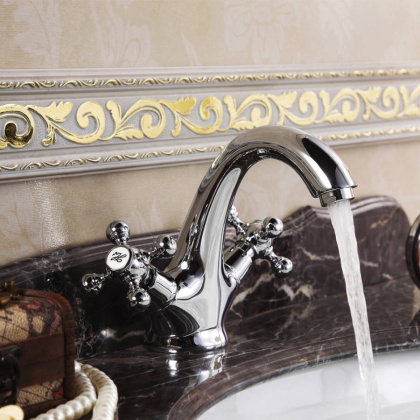 Смеситель д/раковины GIRONA, арт.01100GR Смеситель д/раковины GIRONA, арт.01100GR