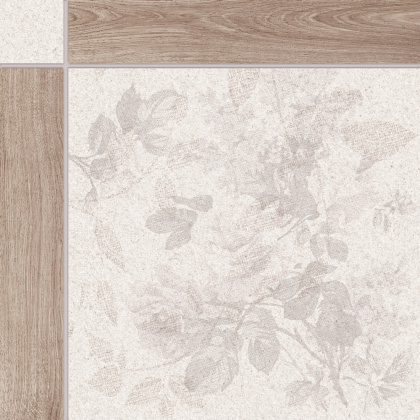 GT404VGNG Плитка грес глаз. Driada GT Светло-беж. 41,2*41,2 орнамент_ 1 \81,6