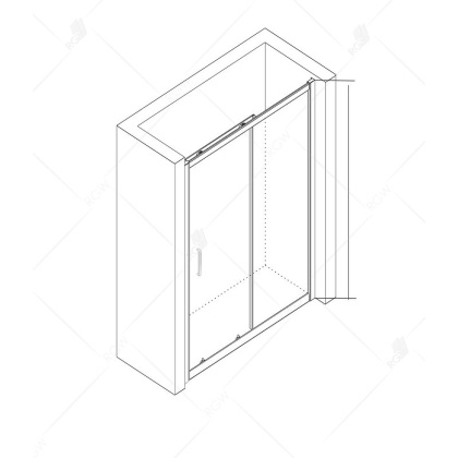 Душевая дверь RGW CL-14, RGW 32091411-11