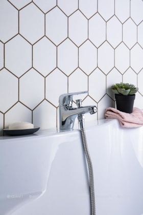 Смеситель на борт ванны Aquanet Pragmatic AF430-61С Смеситель на борт ванны Aquanet Pragmatic AF430-61С