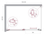 Душевой уголок BELBAGNO LUCE-AH-1 Душевой уголок BELBAGNO LUCE-AH-1