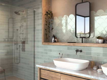 Плитка Escamas Dynamic Skylight 15,5х17