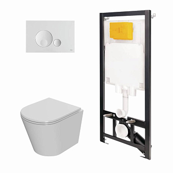 Сет: Инстал.OLI 80 ECO +панель Globe бел., OLI+Унитаз Point Виктория Сет: Инстал.OLI 80 ECO +панель Globe бел., OLI+Унитаз Point Виктория