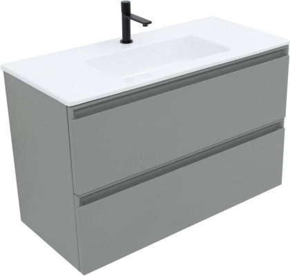 Тумба под раковину Allen Brau Eclipse 100 1.E1003.PGM платина матовый