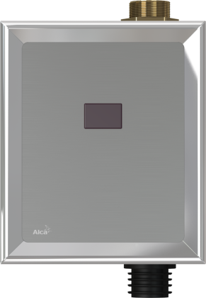 Устройство автоматического смыва для унитаза, хром, 6 B (подключение к аккумулятору)