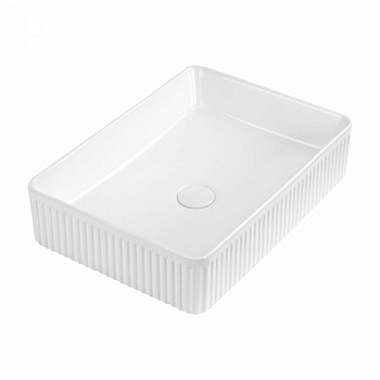 Раковина накладная ABBER Rechteck AC2216 белая Раковина накладная ABBER Rechteck AC2216 белая