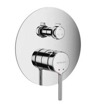 Смеситель для душа скрытого монтажа EXCELLENT Pi AREX.1247CR (хром)