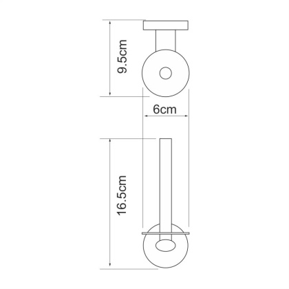Rhein K-6297 Держатель туалетной бумаги