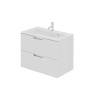 Тумба с раковиной Creto Bravo White 80 см Тумба с раковиной Creto Bravo White 80 см